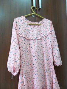 Pink Georgette Top 🌸