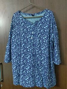 Altomoda Blue Floral Top