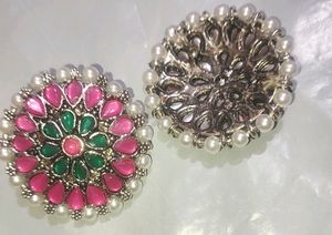 Multi Color Party Wear 2 Studs / Earring