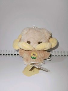 Cute Plush Toy with Sunflower Detail