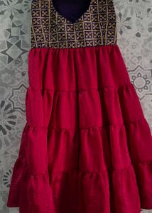 Beautiful Tiered Ethnic Gown