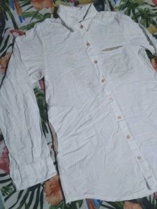 White Button-Up Shirt
