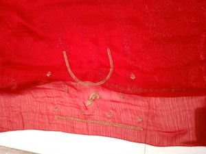 bridal red saree
