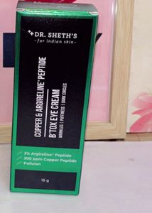 Dr. Sheth's Copper &amp; Argireline Eye Cream