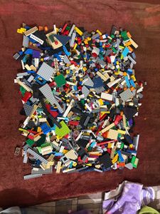 Large Assortment of Lego Bricks