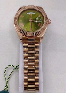 Rose Gold Rolex Style Watch