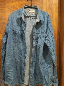 Men's Blue Denim Shirt