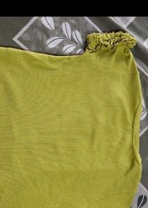 Lime Green Knitted Top