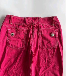 Y2K barbie pink flare denim 💞