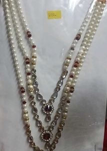 Elegant Pearl necklace set
