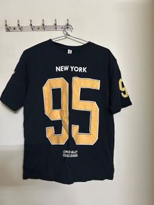 Ocersize New York "95" Graphic T-Shirt