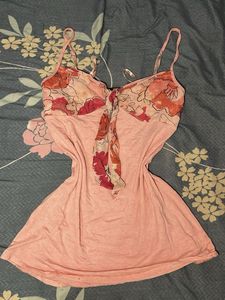 a beautiful pink top