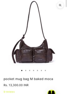 Samo Ondoh Dark Brown Shoulder Bag