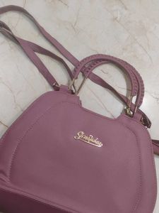 Chic Mauve Handbag