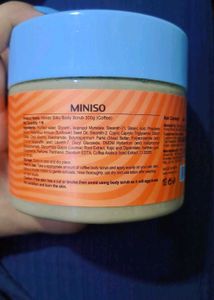 MINISO Silky Body Scrub.