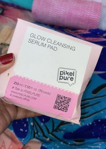 Pixel Pure Glow Cleansing Serum Pads