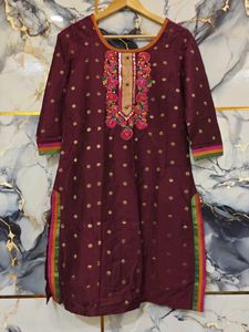 banarasi Embroidered Kurta
