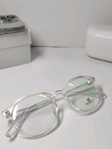 Clear Round Frame Eyeglasses