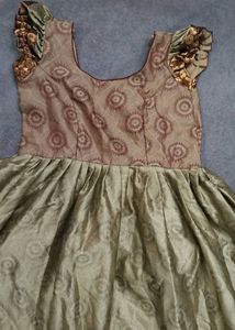 kike new ethnic Girls' Festive Dress