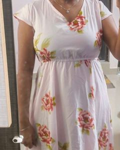 Floral Print Midi Dress
