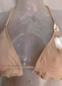 beige bralette