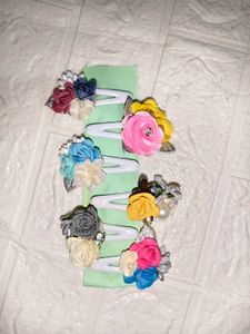 🔥 MEGA SALE OFFER🔥Boho Floral Hair Clip Set