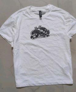 H&amp;M combo White Graphic T-Shirt