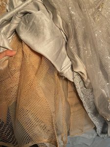 beautiful hand work gown