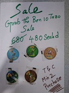 Cheetos Ben 10 Collectible Disc @480rs each