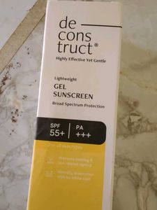 Deconstruct Lightweight Gel Sunscreen SPF 55+