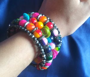 Hand Bangle And Earring Set