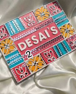 Handmade Customized 4 Name Plates &amp; Wall Decor