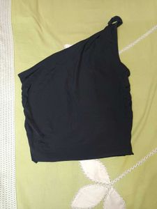 Chic Black Asymmetrical Dress