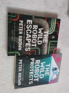 The Wild Robot Book Series by Peter Brown 2 Boo