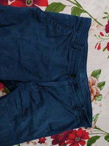 pack of 2 Blue Slim Fit Casual Pants