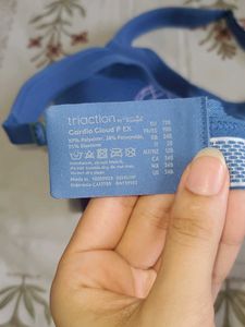Blue Sports Bra