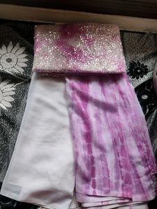 Shibori Print Saree