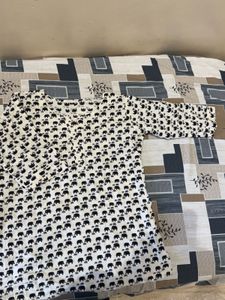 Cute Elephant Print Short kurti Top