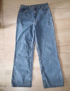 Light Wash Wide Leg Jeans