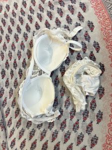 Elegant White Lace Set