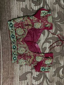 Embroidered Saree