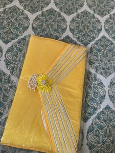 Elegant Yellow Clutch