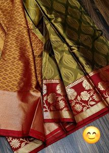 Elegant Saree with Intricate Weave