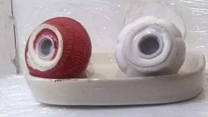 Ceramic Onion Salt &amp; Pepper Shakers