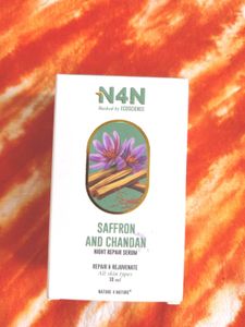 N4N Saffron & Chandan Night Repair Serum