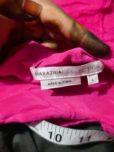 Vibrant Pink Ruffled Camisole Top