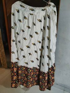 Stylish Printed Blouse with lengha