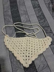 Crochet hair/waist bandana