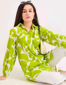 Beautiful Pure Cotton High- Low Shirt