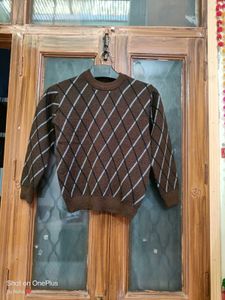 🇳🇿💫💕Argyle Pattern Sweater